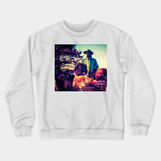 Stevie Ray Vaughan - Dedication Crewneck Sweatshirt by davidbstudios